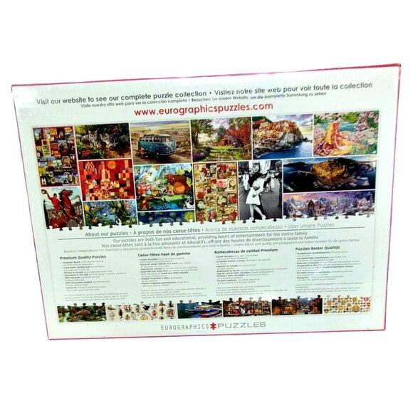 Eurographics 1000 Piece Jigsaw Puzzle Tea Cup Collection Entertainment - Picture 3 of 13